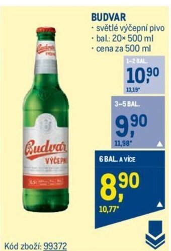 Makro BUDVAR nabídka