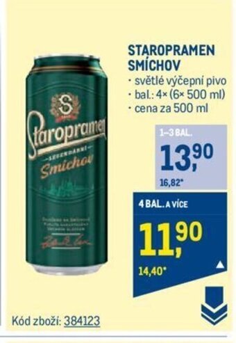 Makro STAROPRAMEN SMÍCHOV nabídka
