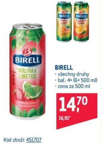 Makro BIRELL nabídka