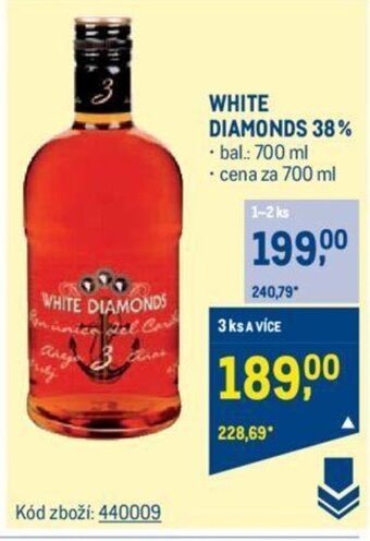 Makro WHITE DIAMONDS 38% nabídka