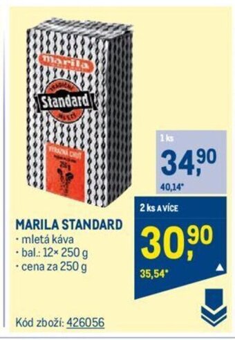 Makro MARILA STANDARD nabídka