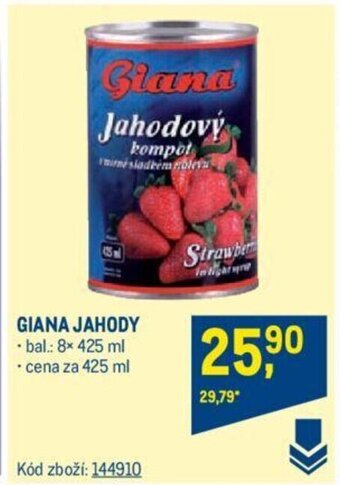 Makro GIANA JAHODY nabídka