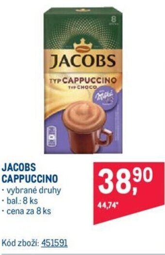 Makro JACOBS CAPPUCCINO nabídka