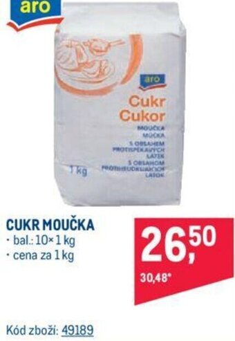 Makro CUKR MOUČKA nabídka