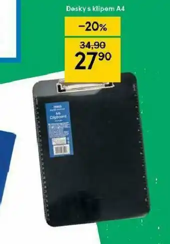 Tesco Desky s klipy a4 nabídka