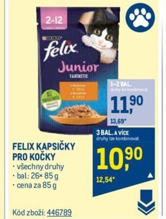 Makro FELIX KAPSIČKY PRO KOČKY nabídka