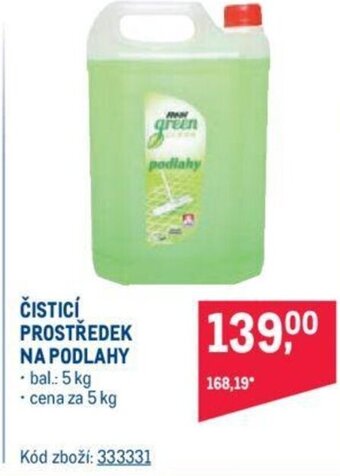 Makro ČISTICÍ PROSTŘEDEK NA PODLAHY nabídka