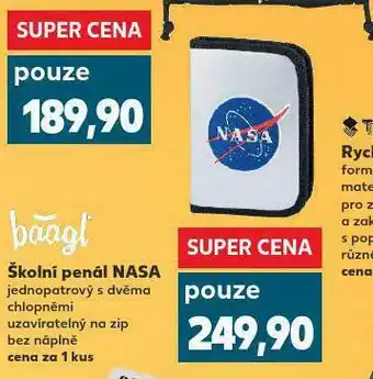 Kaufland Školní penál nasa nabídka