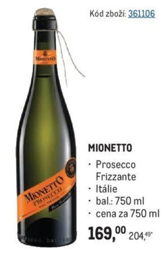 Makro MIONETTO nabídka
