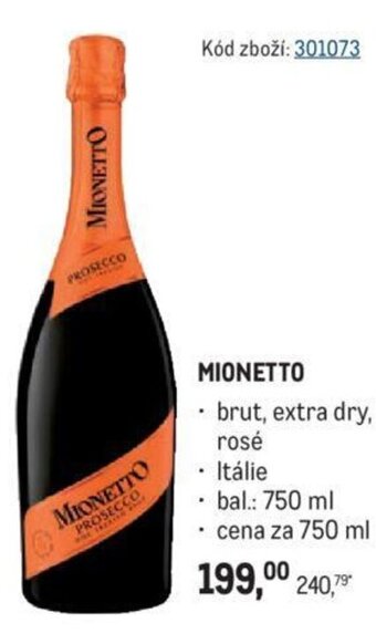 Makro MIONETTO nabídka