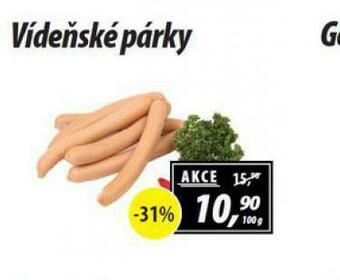 ZEMAN Vídeňské párky nabídka