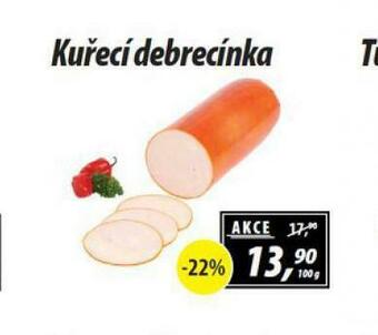 ZEMAN Kuřecí debrecínka nabídka