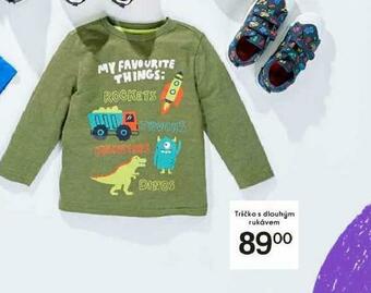 Tesco Tričko s dlouhým rukávem nabídka