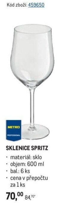 Makro SKLENICE SPRITZ nabídka