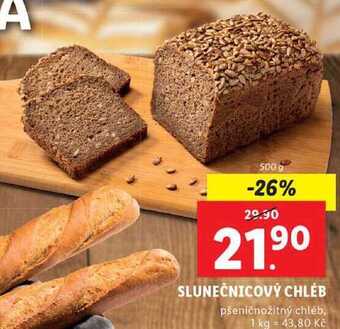 Lidl Slunečnicový chléb, 500 g nabídka