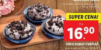 Lidl Oreo donut s náplní, 73 g nabídka