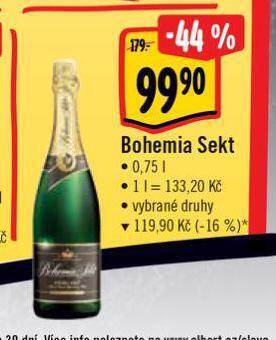 Albert Bohemia sekt nabídka