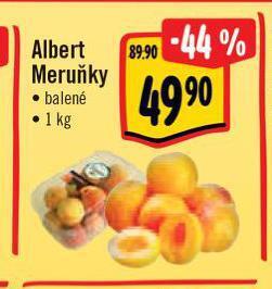 Albert Meruňky nabídka