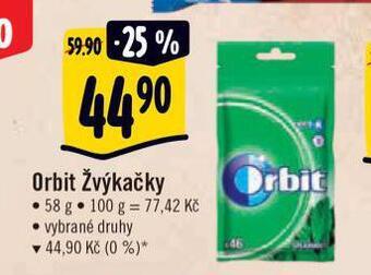 Albert Orbit žvýkačky nabídka