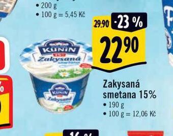 Albert Zakysaná smetana nabídka