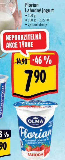 Albert Florian lahodný jogurt nabídka