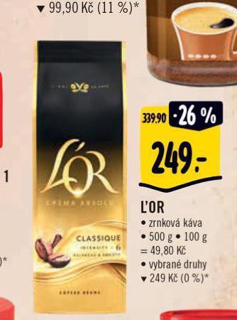 Albert Káva l'or nabídka