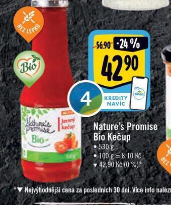 Albert Bio kečup nabídka