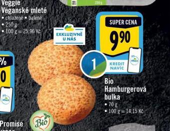 Albert Bio hamburgerová bulka nabídka
