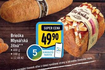 Albert Brioška mlynářská žitná nabídka