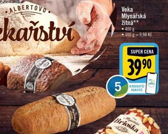 Albert Veka mlynářská žitná nabídka