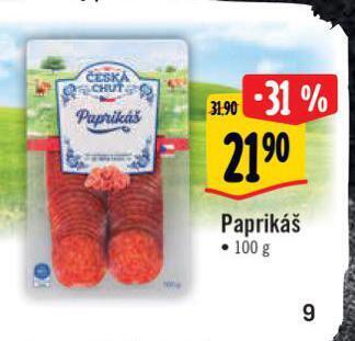 Albert Paprikáš nabídka