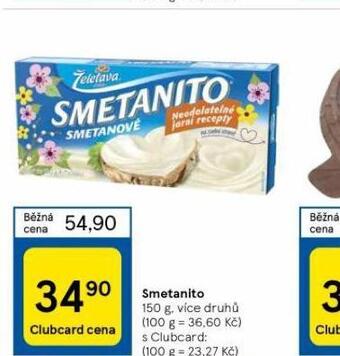 Tesco Smetanito nabídka