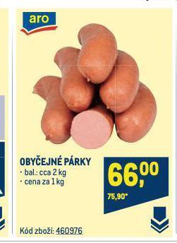 Makro Obyčejné párky nabídka