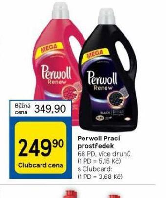 Tesco Perwoll speciální gel na praní nabídka