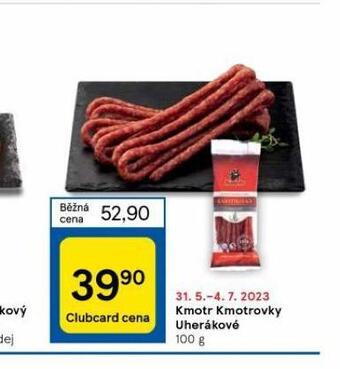 Tesco Kmotr kmotrovky uherákové nabídka