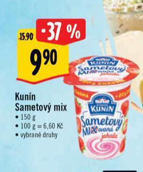 Albert Kunín sametový mix nabídka