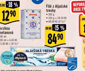 Albert Filé z aljašské tresky nabídka
