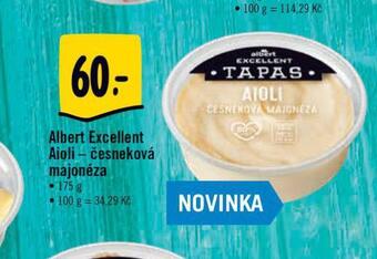 Albert Aioli - česneková majonéza nabídka