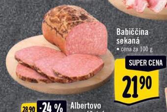 Albert Babiččina sekaná nabídka