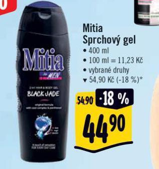 Albert Mitia sprchový gel nabídka
