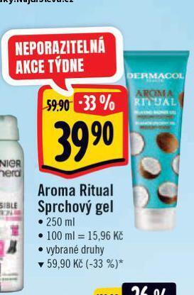 Albert Aroma ritual sprchový gel nabídka