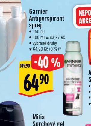 Albert Garnier antiperspirant nabídka