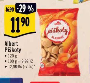 Albert Piškoty nabídka