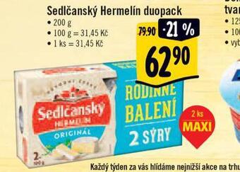 Albert Sedlčanský hermelín nabídka