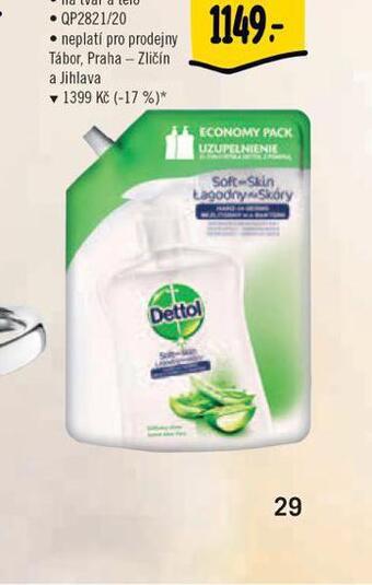 Albert Dettol tekuté mýdlo nabídka