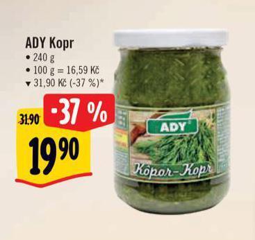 Albert Ady kopr nabídka