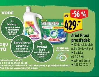 Albert Ariel prací prostředek nabídka