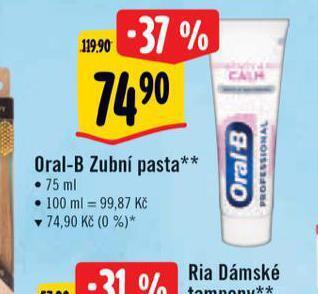 Albert Oral-b zubní pasta nabídka
