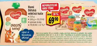 Albert Hami dětská mléčná kaše nabídka