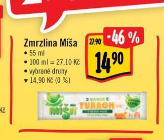 Albert Zmrzlina míša nabídka